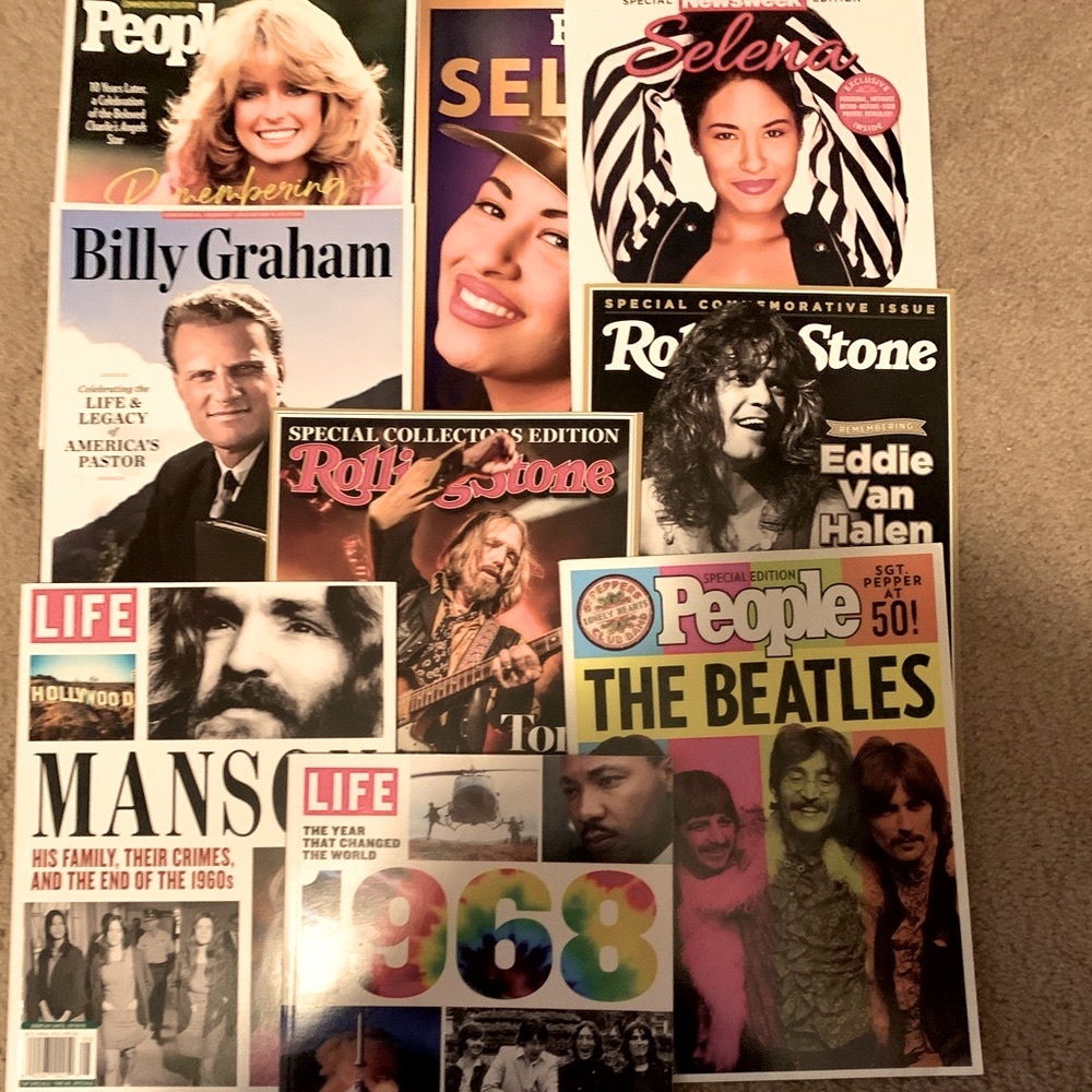 People Celebrities Magazines (Collectors)